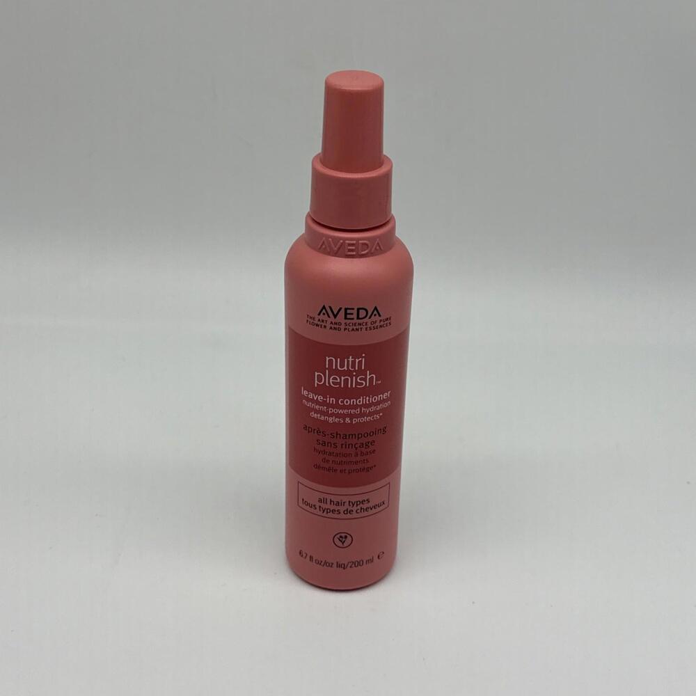 New Unused Aveda Nutriplenish Leave-In Conditioner 6.7 fl oz Detangles Spray